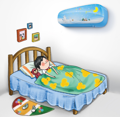 美的儿童空调画册